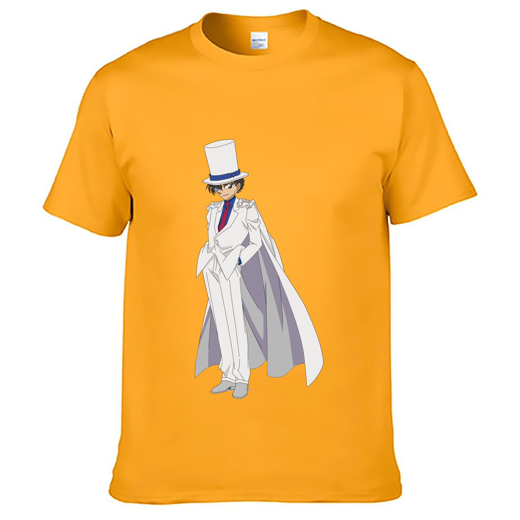 （画像用） 名探偵コナン くろば かいと Detective Conan Kuroba Kaito レディースカジュアルプリントTシャツ（綿100％）