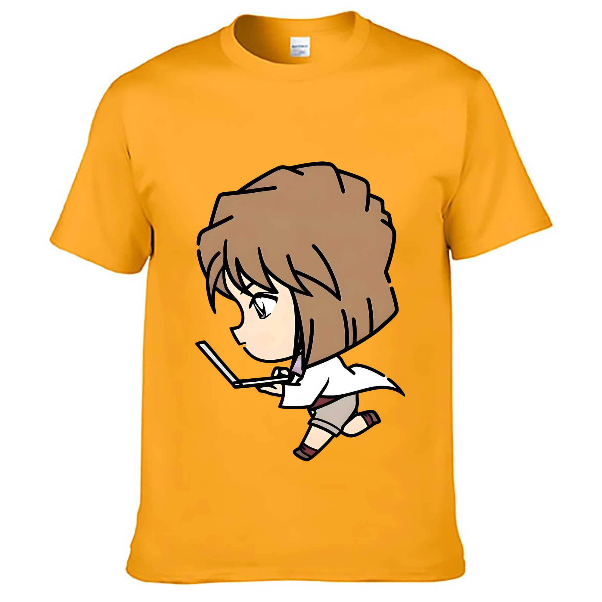 （画像用） 名探偵コナン 灰原 哀 はいばら あい Detective Conan Anita Hailey、Vi Graythorn Haibara Ai レディースカジュアルプリントTシャツ（綿100％）
