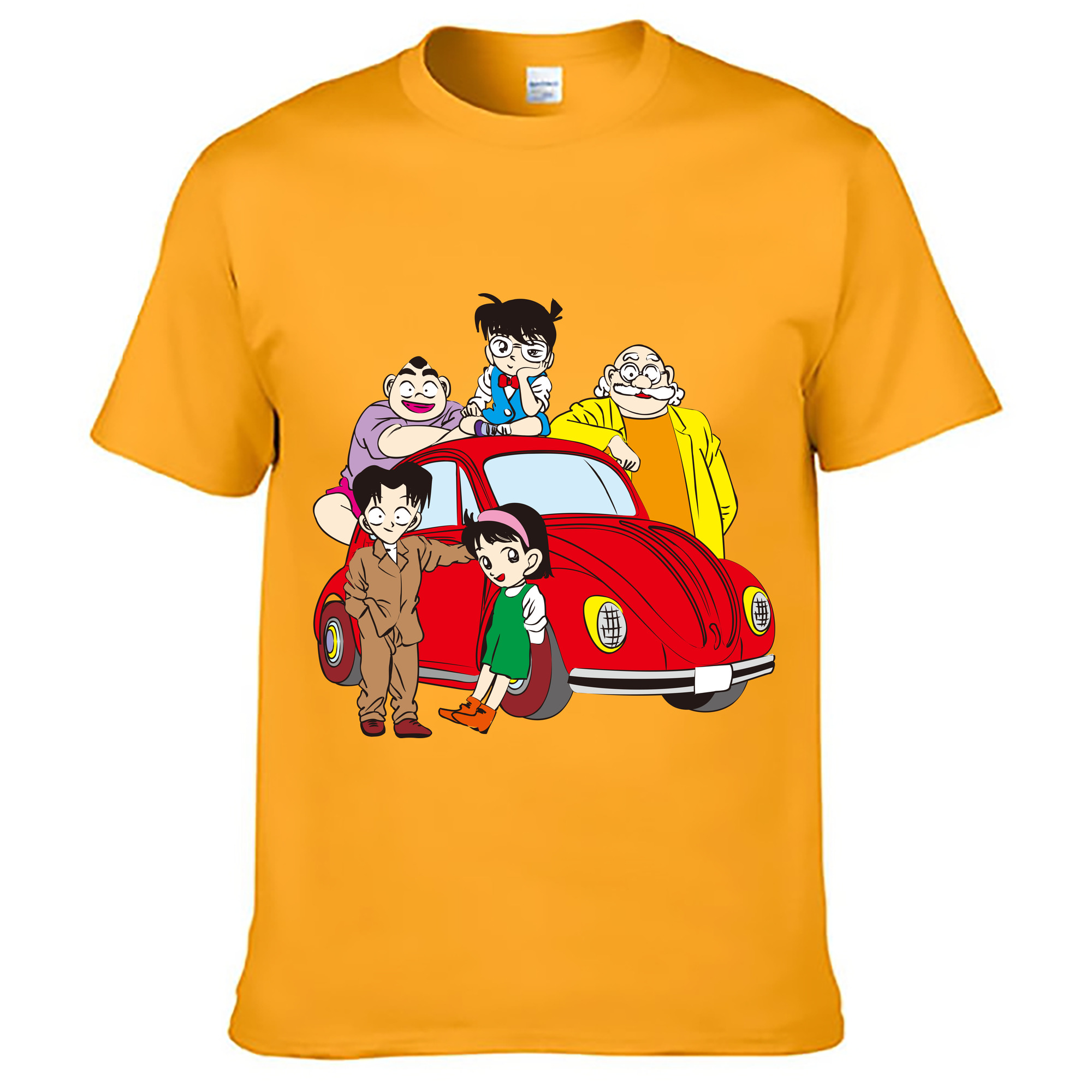 （画像用） 名探偵コナン Detective Conan レディースカジュアルプリントTシャツ（綿100％）
