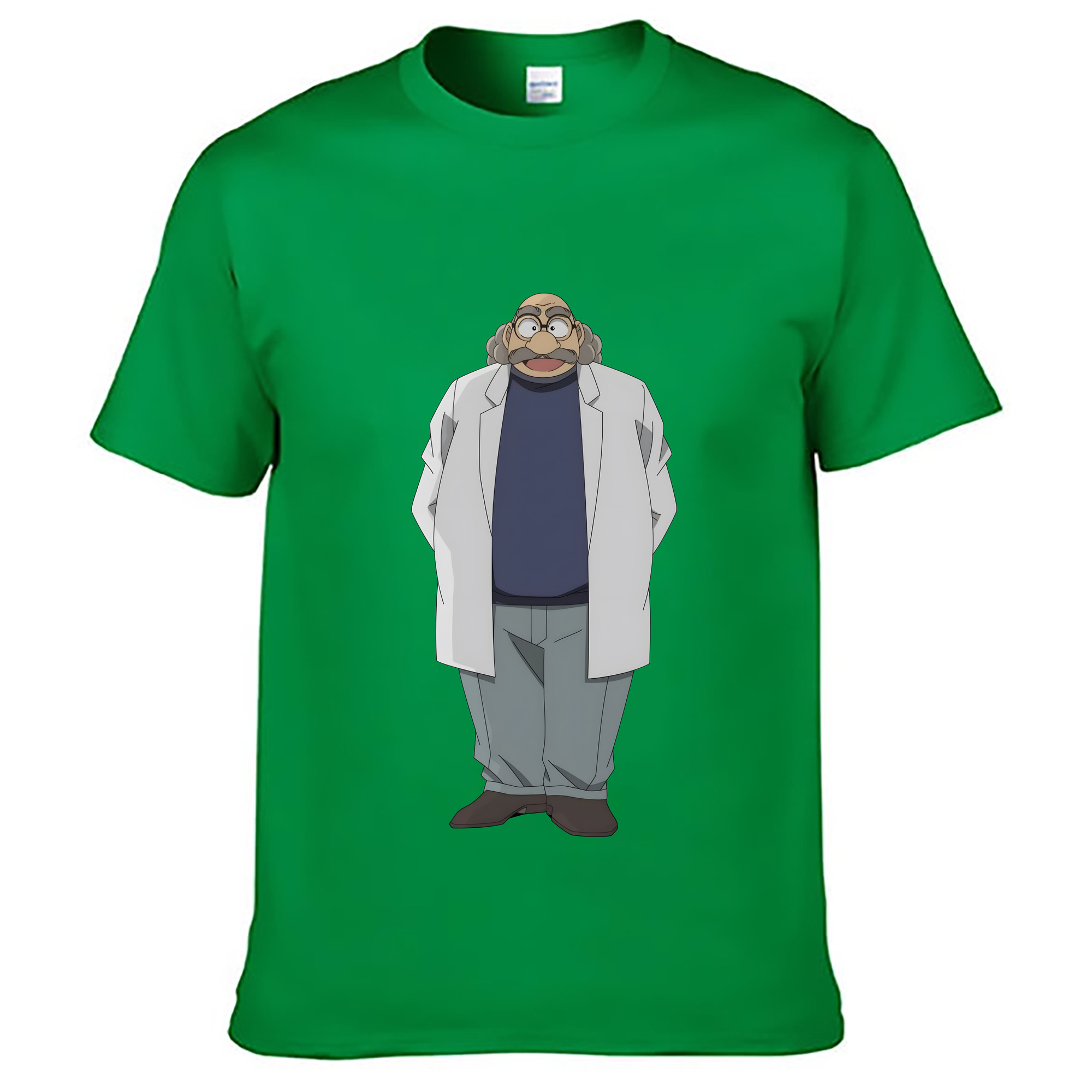 （画像用） 名探偵コナン あがさ ひろし Detective Conan Agasa Hiroshi レディースカジュアルプリントTシャツ（綿100％）