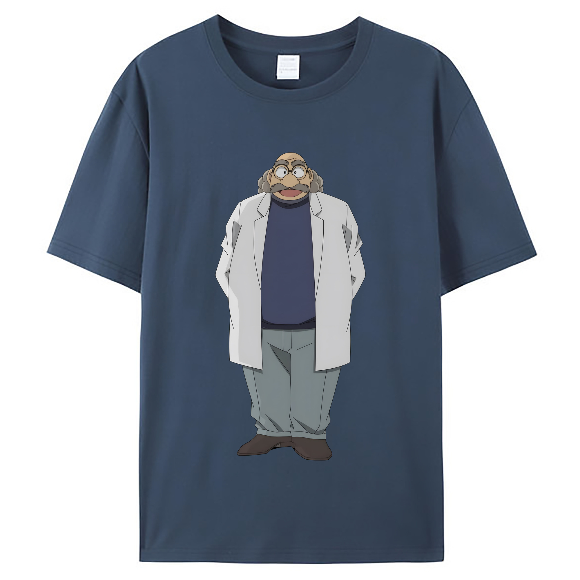 （画像用） 名探偵コナン あがさ ひろし Detective Conan Agasa Hiroshi レディースカジュアルプリントTシャツ（綿100％）