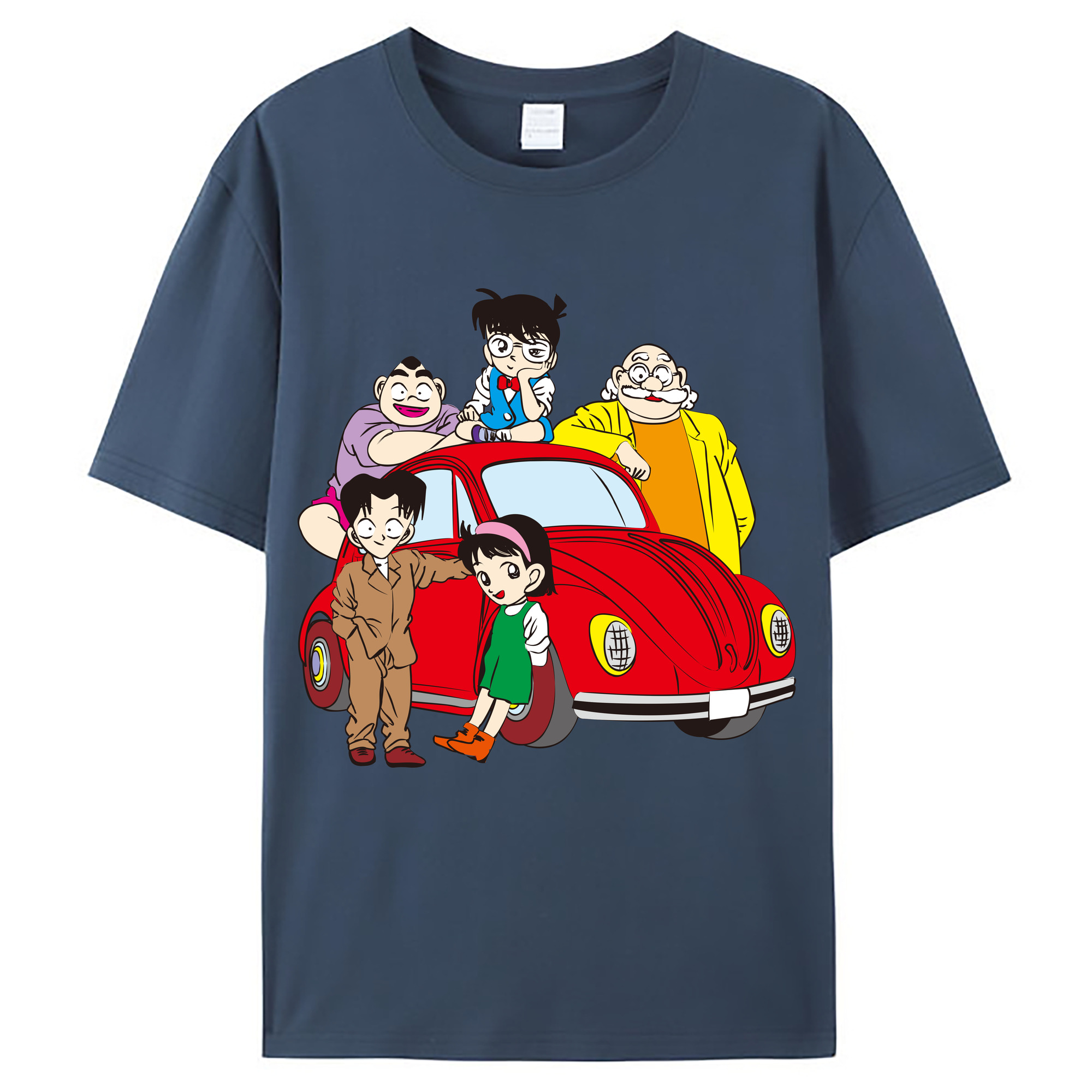 （画像用） 名探偵コナン Detective Conan レディースカジュアルプリントTシャツ（綿100％）