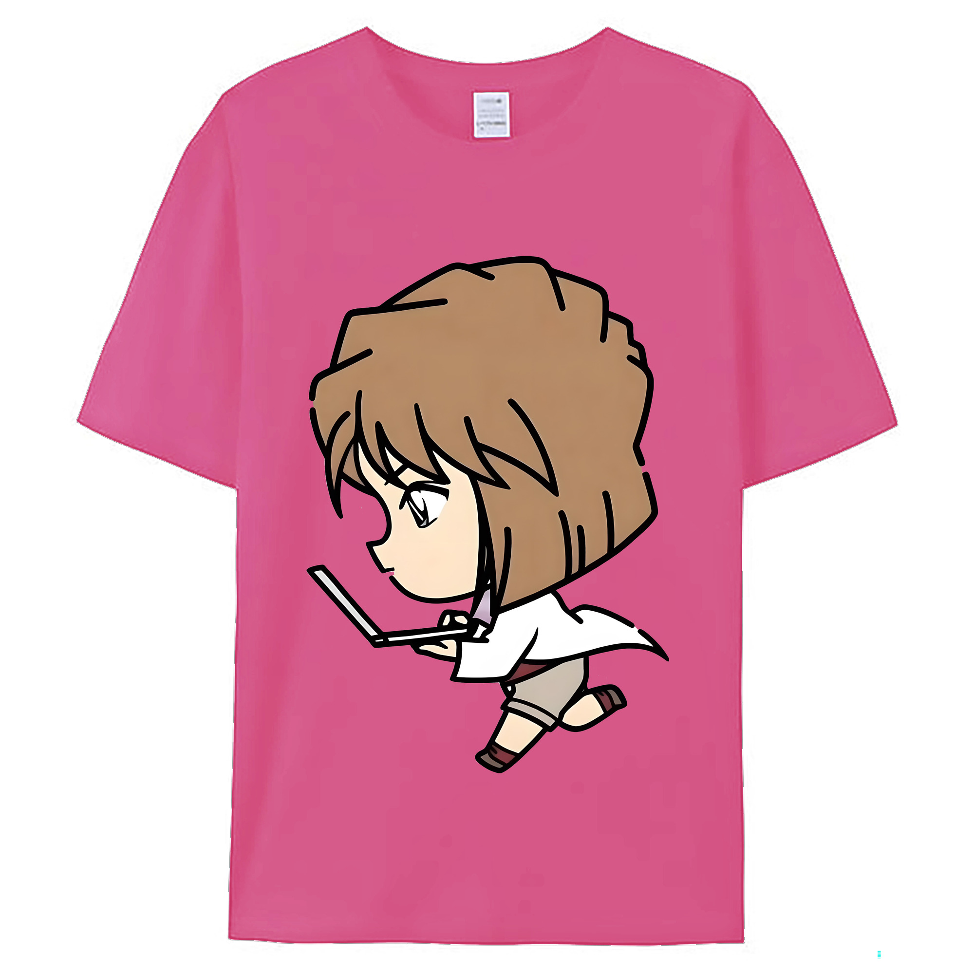 （画像用） 名探偵コナン 灰原 哀 はいばら あい Detective Conan Anita Hailey、Vi Graythorn Haibara Ai レディースカジュアルプリントTシャツ（綿100％）