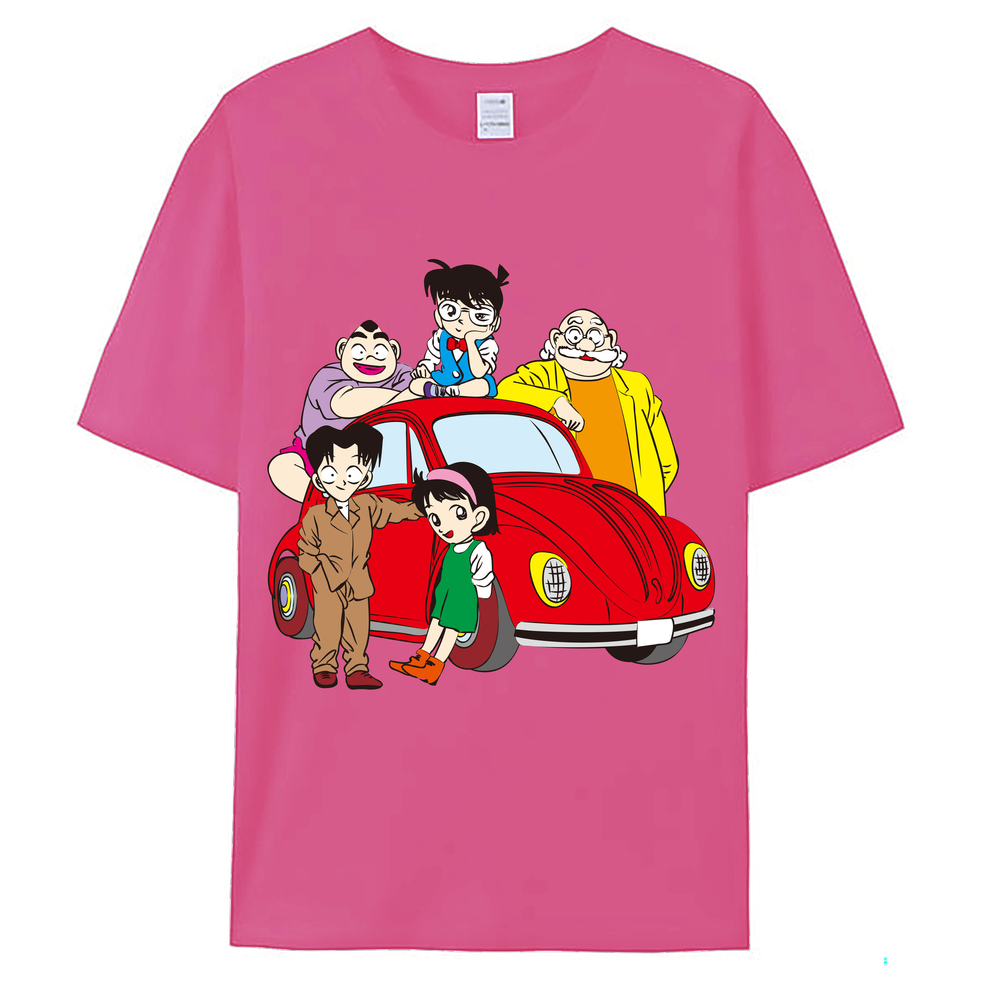 （画像用） 名探偵コナン Detective Conan レディースカジュアルプリントTシャツ（綿100％）