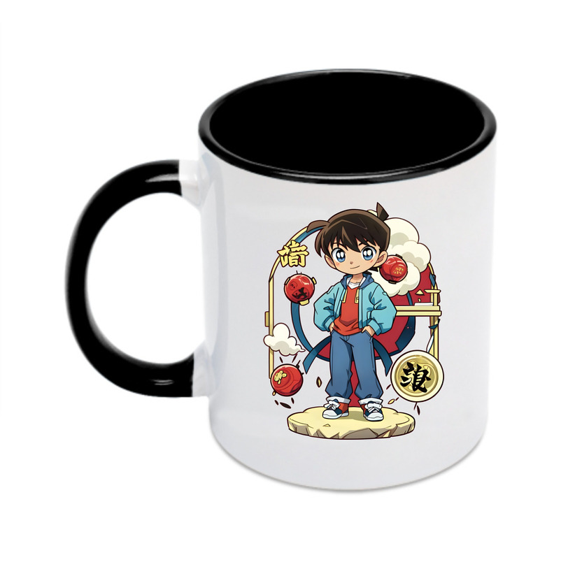 （画像用） 名探偵コナン 江戸川 コナン Detective Conan Conan Edogawa カラーマグカップ