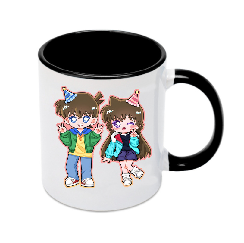 （画像用） 名探偵コナン 毛利 蘭 もうり らん、モーリ ラン Detective Conan Rachel Moore カラーマグカップ