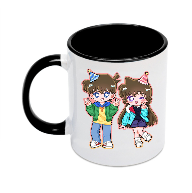 （画像用） 名探偵コナン 毛利 蘭 もうり らん、モーリ ラン Detective Conan Rachel Moore カラーマグカップ
