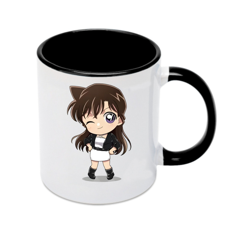（画像用） 名探偵コナン 毛利 蘭 もうり らん、モーリ ラン Detective Conan Rachel Moore カラーマグカップ