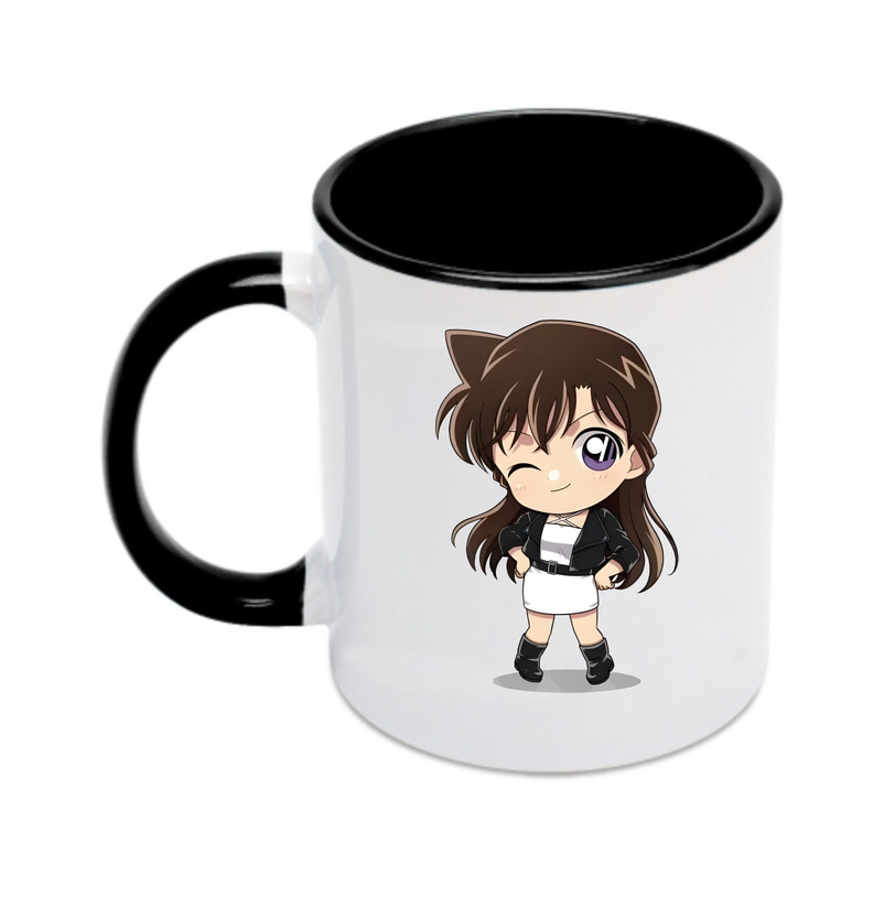（画像用） 名探偵コナン 毛利 蘭 もうり らん、モーリ ラン Detective Conan Rachel Moore カラーマグカップ