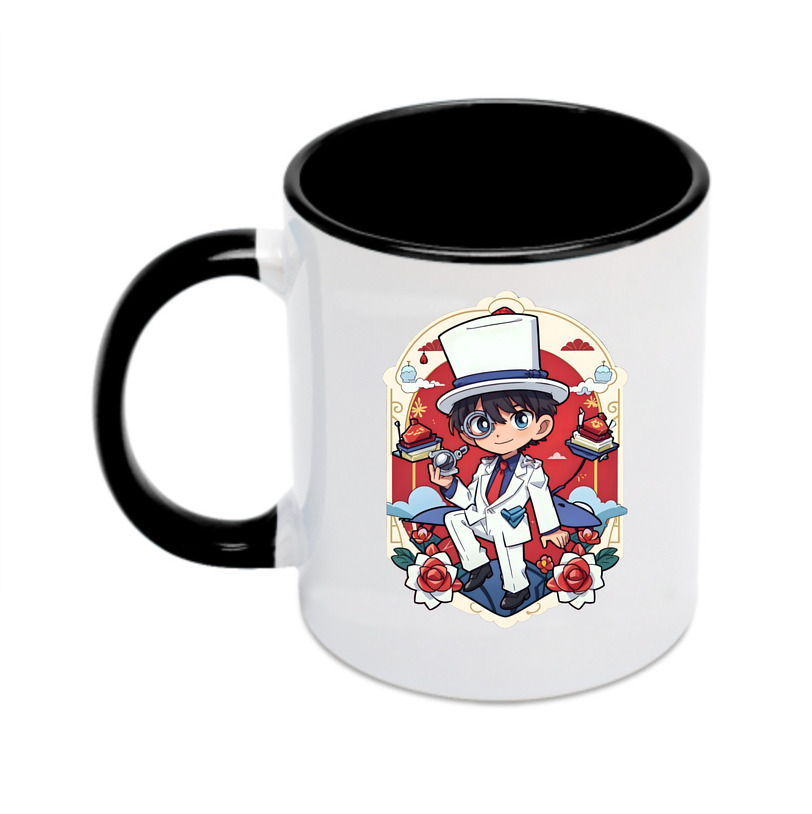（画像用） 名探偵コナン くろば かいと Detective Conan Kuroba Kaito カラーマグカップ