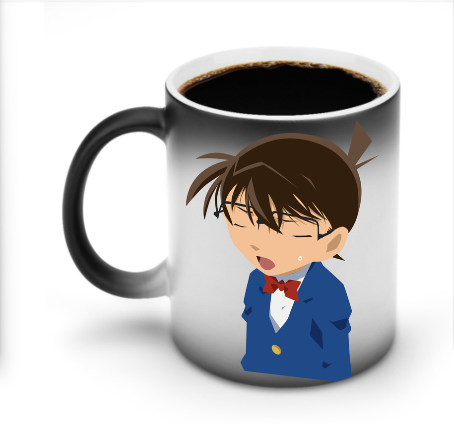 （画像用） 名探偵コナン 江戸川 コナン Detective Conan Conan Edogawa 温度変色マグカップ