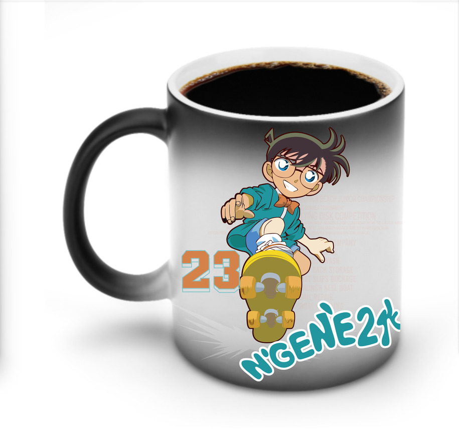 （画像用） 名探偵コナン 江戸川 コナン Detective Conan Conan Edogawa 温度変色マグカップ