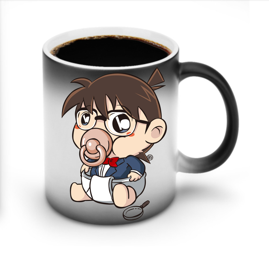 （画像用） 名探偵コナン 江戸川 コナン Detective Conan Conan Edogawa 温度変色マグカップ