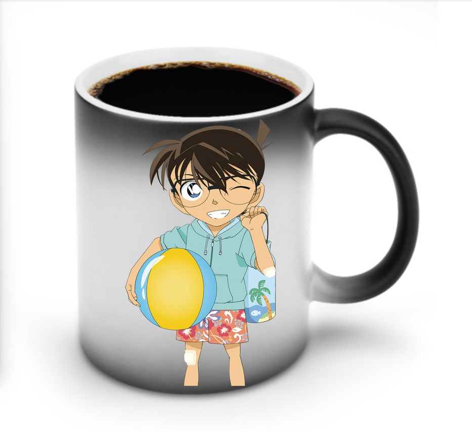 （画像用） 名探偵コナン 江戸川 コナン Detective Conan Conan Edogawa 温度変色マグカップ