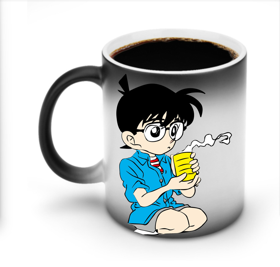 （画像用） 名探偵コナン 江戸川 コナン Detective Conan Conan Edogawa 温度変色マグカップ