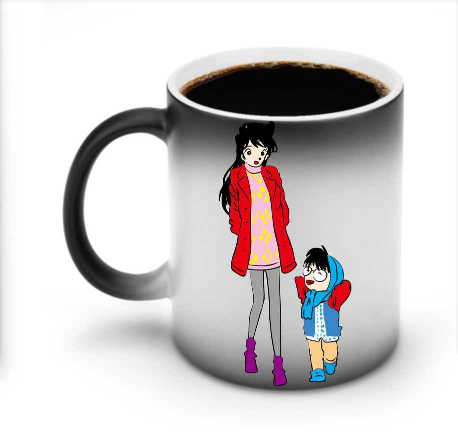 （画像用） 名探偵コナン 江戸川 コナン Detective Conan Conan Edogawa 温度変色マグカップ