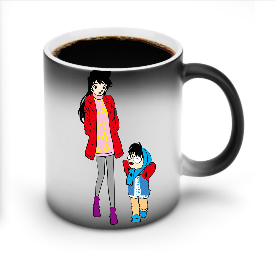 （画像用） 名探偵コナン 江戸川 コナン Detective Conan Conan Edogawa 温度変色マグカップ