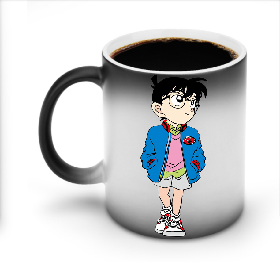 （画像用） 名探偵コナン 江戸川 コナン Detective Conan Conan Edogawa 温度変色マグカップ