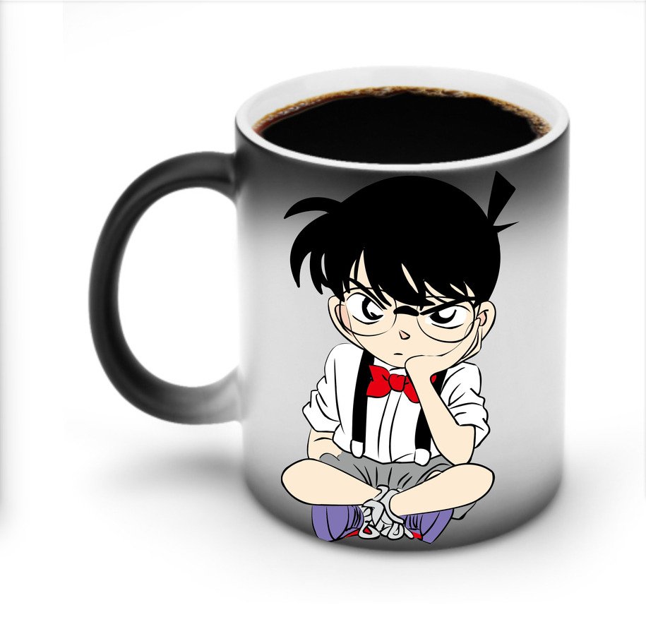 （画像用） 名探偵コナン 江戸川 コナン Detective Conan Conan Edogawa 温度変色マグカップ