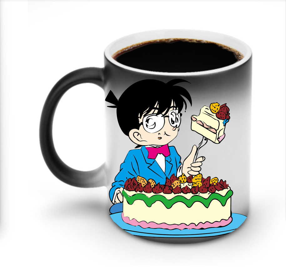 （画像用） 名探偵コナン 江戸川 コナン Detective Conan Conan Edogawa 温度変色マグカップ