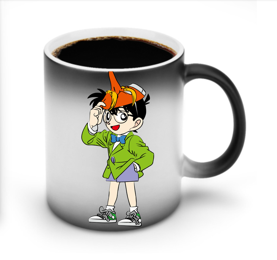 （画像用） 名探偵コナン 江戸川 コナン Detective Conan Conan Edogawa 温度変色マグカップ