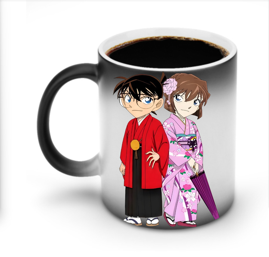 （画像用） 名探偵コナン 江戸川 コナン Detective Conan Conan Edogawa 温度変色マグカップ
