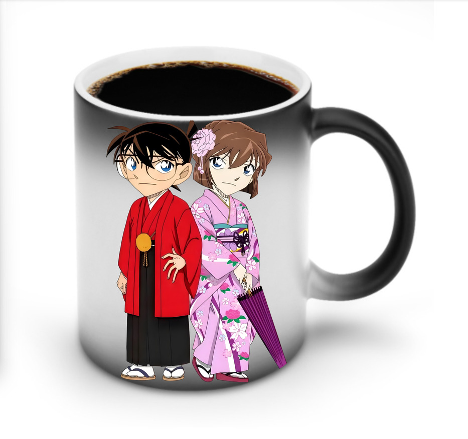 （画像用） 名探偵コナン 江戸川 コナン Detective Conan Conan Edogawa 温度変色マグカップ