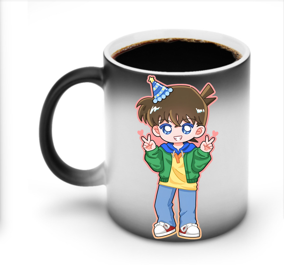 （画像用） 名探偵コナン 江戸川 コナン Detective Conan Conan Edogawa 温度変色マグカップ