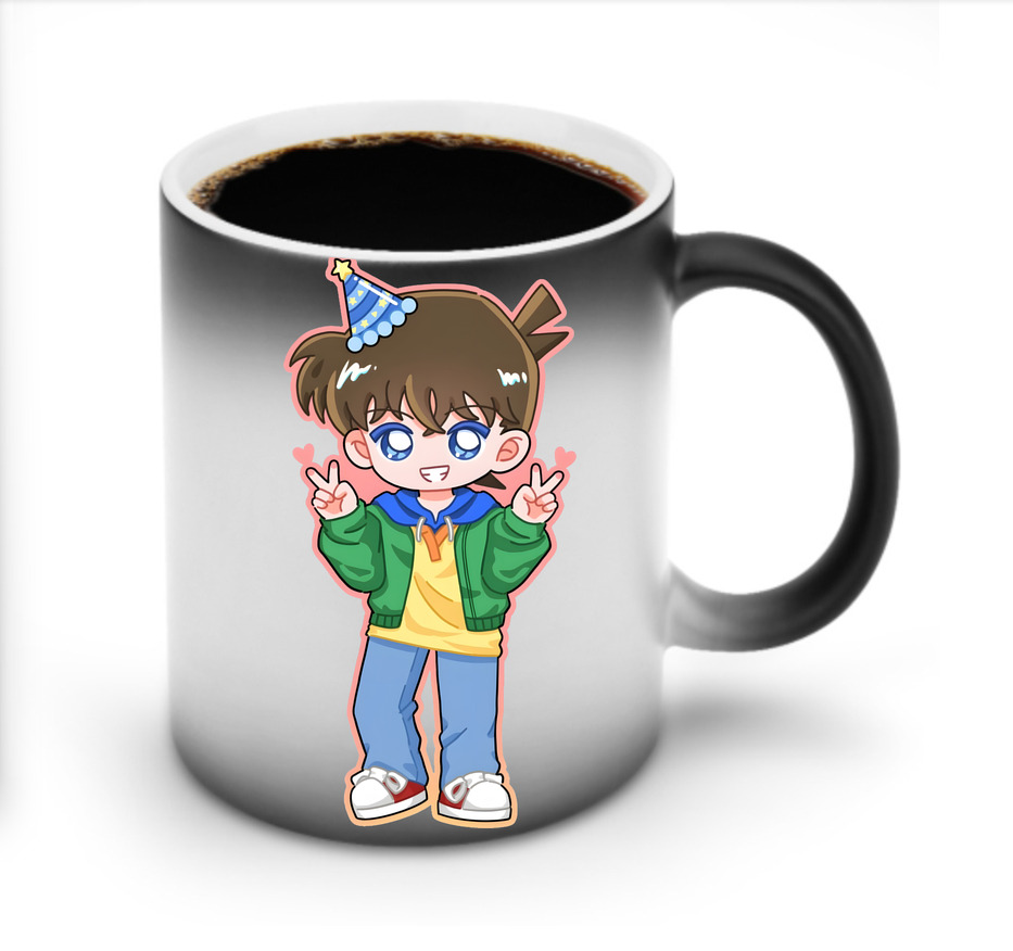 （画像用） 名探偵コナン 江戸川 コナン Detective Conan Conan Edogawa 温度変色マグカップ