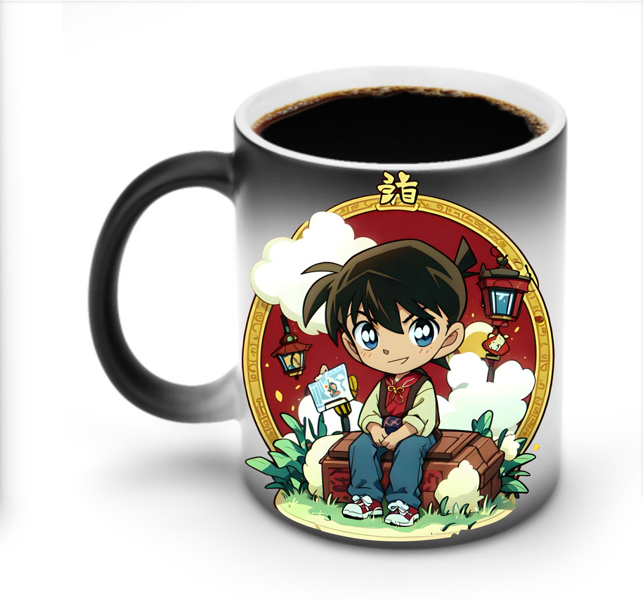 （画像用） 名探偵コナン 江戸川 コナン Detective Conan Conan Edogawa 温度変色マグカップ