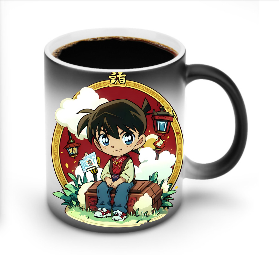 （画像用） 名探偵コナン 江戸川 コナン Detective Conan Conan Edogawa 温度変色マグカップ