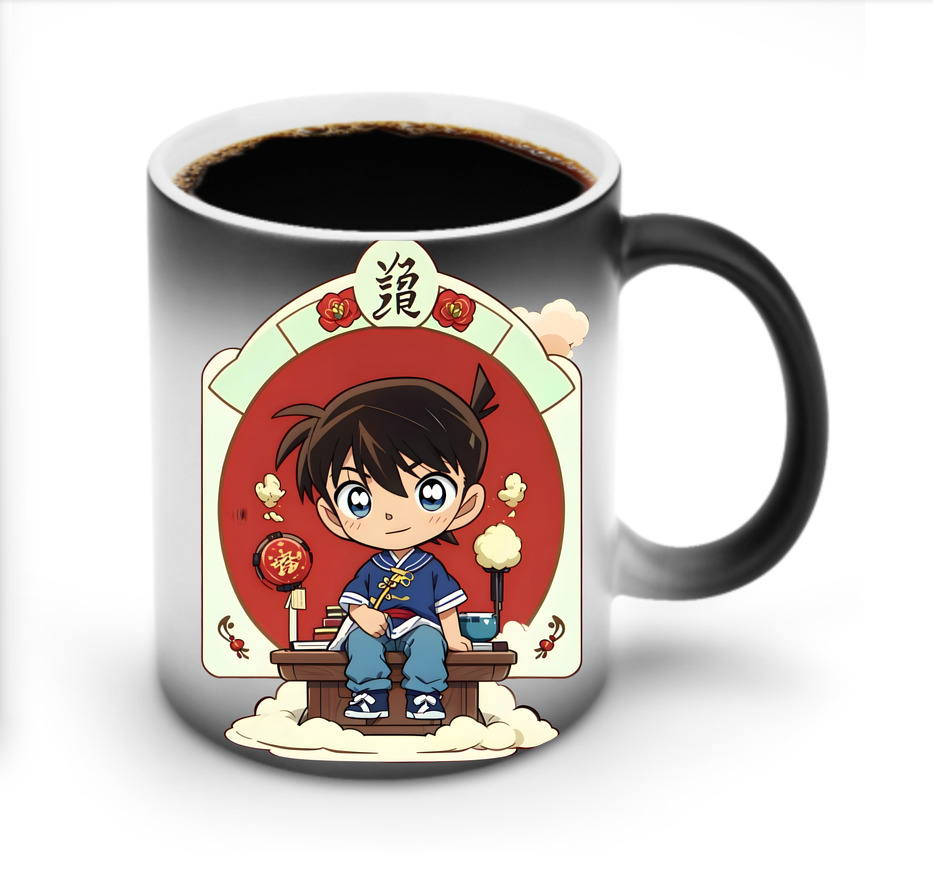 （画像用） 名探偵コナン 江戸川 コナン Detective Conan Conan Edogawa 温度変色マグカップ