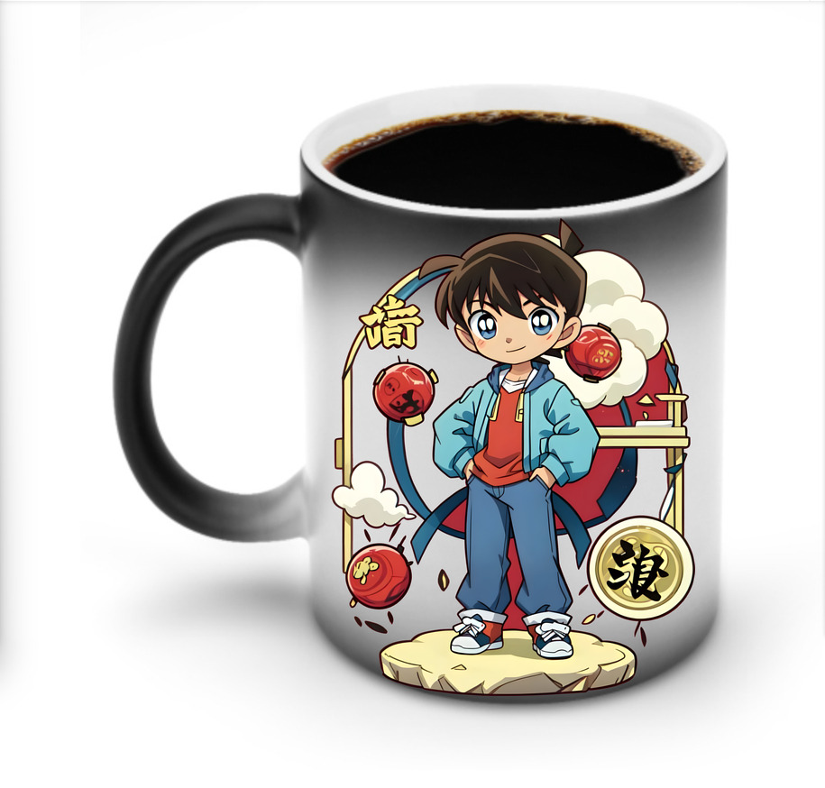 （画像用） 名探偵コナン 江戸川 コナン Detective Conan Conan Edogawa 温度変色マグカップ