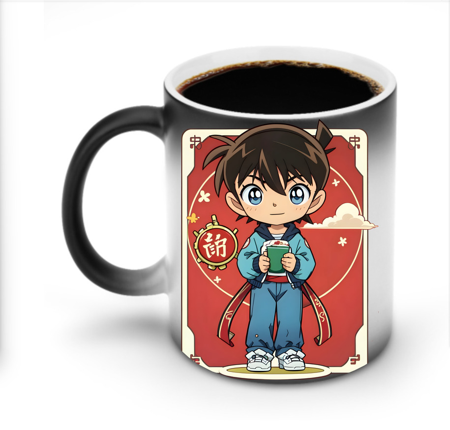 （画像用） 名探偵コナン 江戸川 コナン Detective Conan Conan Edogawa 温度変色マグカップ