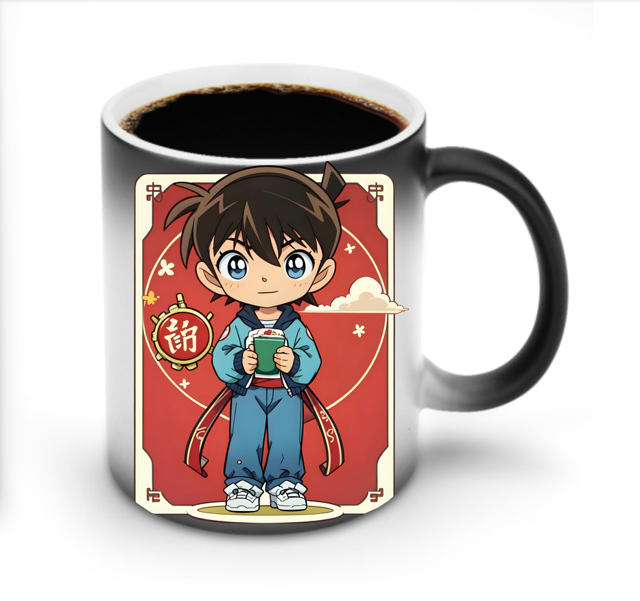 （画像用） 名探偵コナン 江戸川 コナン Detective Conan Conan Edogawa 温度変色マグカップ