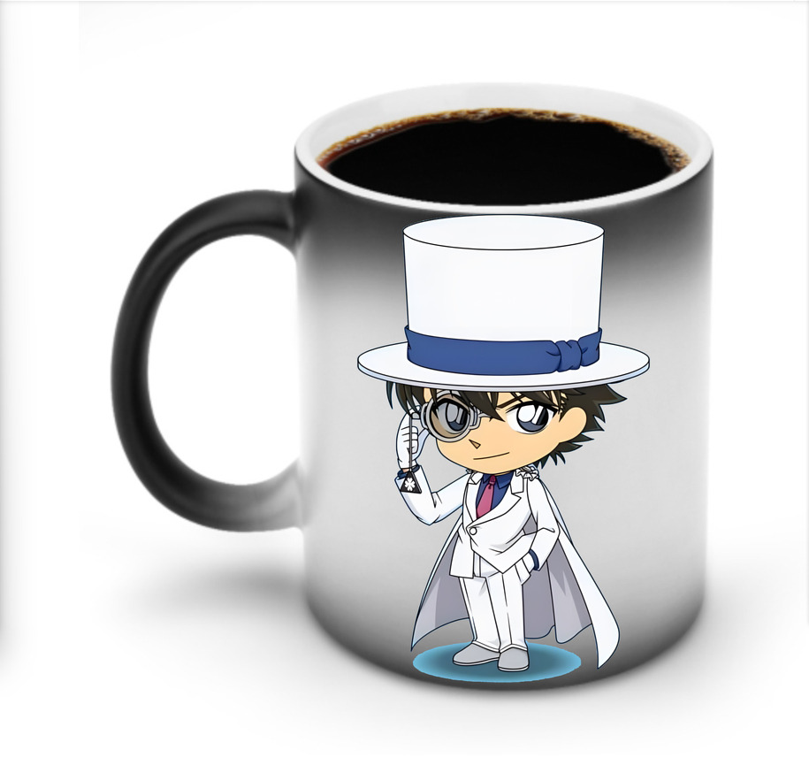 （画像用） 名探偵コナン くろば かいと Detective Conan Kuroba Kaito 温度変色マグカップ