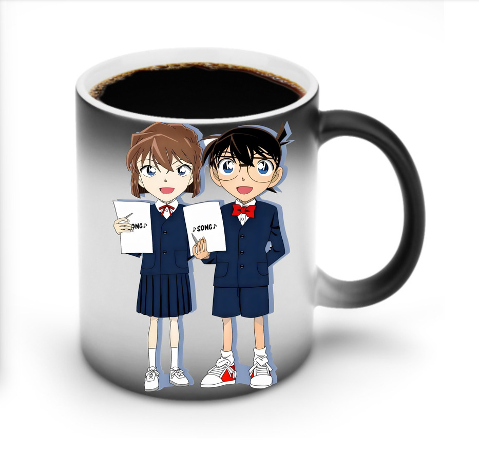 （画像用） 名探偵コナン 灰原 哀 はいばら あい Detective Conan Anita Hailey、Vi Graythorn Haibara Ai 温度変色マグカップ
