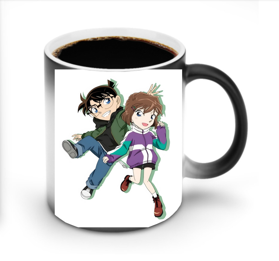 （画像用） 名探偵コナン 灰原 哀 はいばら あい Detective Conan Anita Hailey、Vi Graythorn Haibara Ai 温度変色マグカップ