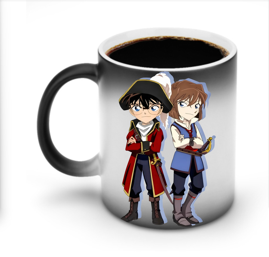 （画像用） 名探偵コナン 灰原 哀 はいばら あい Detective Conan Anita Hailey、Vi Graythorn Haibara Ai 温度変色マグカップ