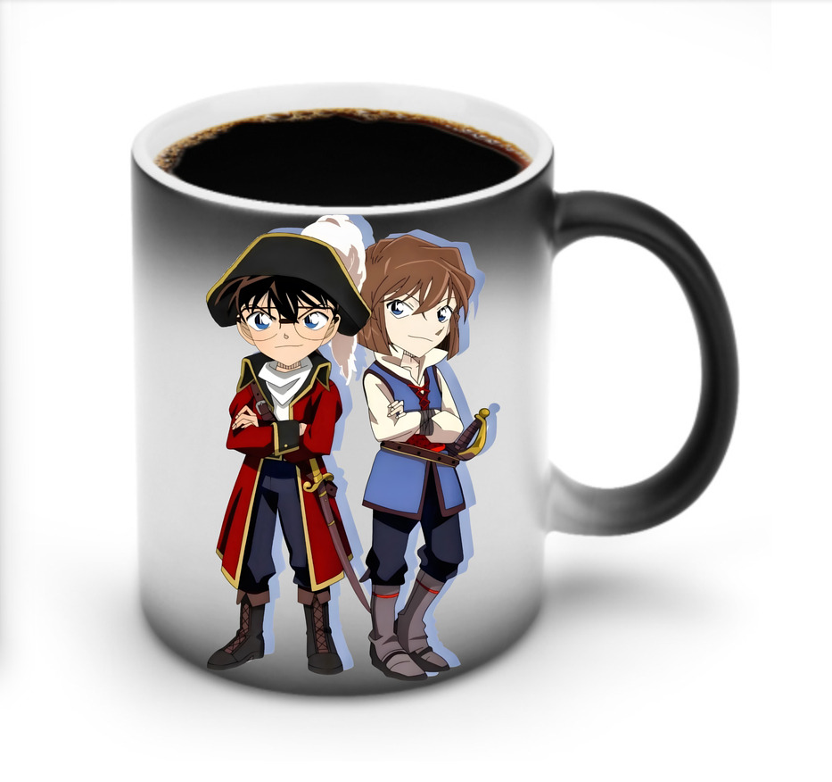 （画像用） 名探偵コナン 灰原 哀 はいばら あい Detective Conan Anita Hailey、Vi Graythorn Haibara Ai 温度変色マグカップ