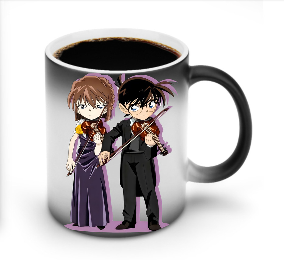 （画像用） 名探偵コナン 灰原 哀 はいばら あい Detective Conan Anita Hailey、Vi Graythorn Haibara Ai 温度変色マグカップ