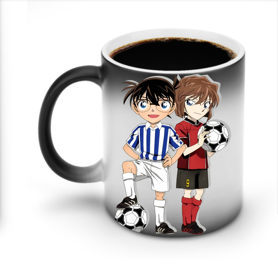（画像用） 名探偵コナン 灰原 哀 はいばら あい Detective Conan Anita Hailey、Vi Graythorn Haibara Ai 温度変色マグカップ