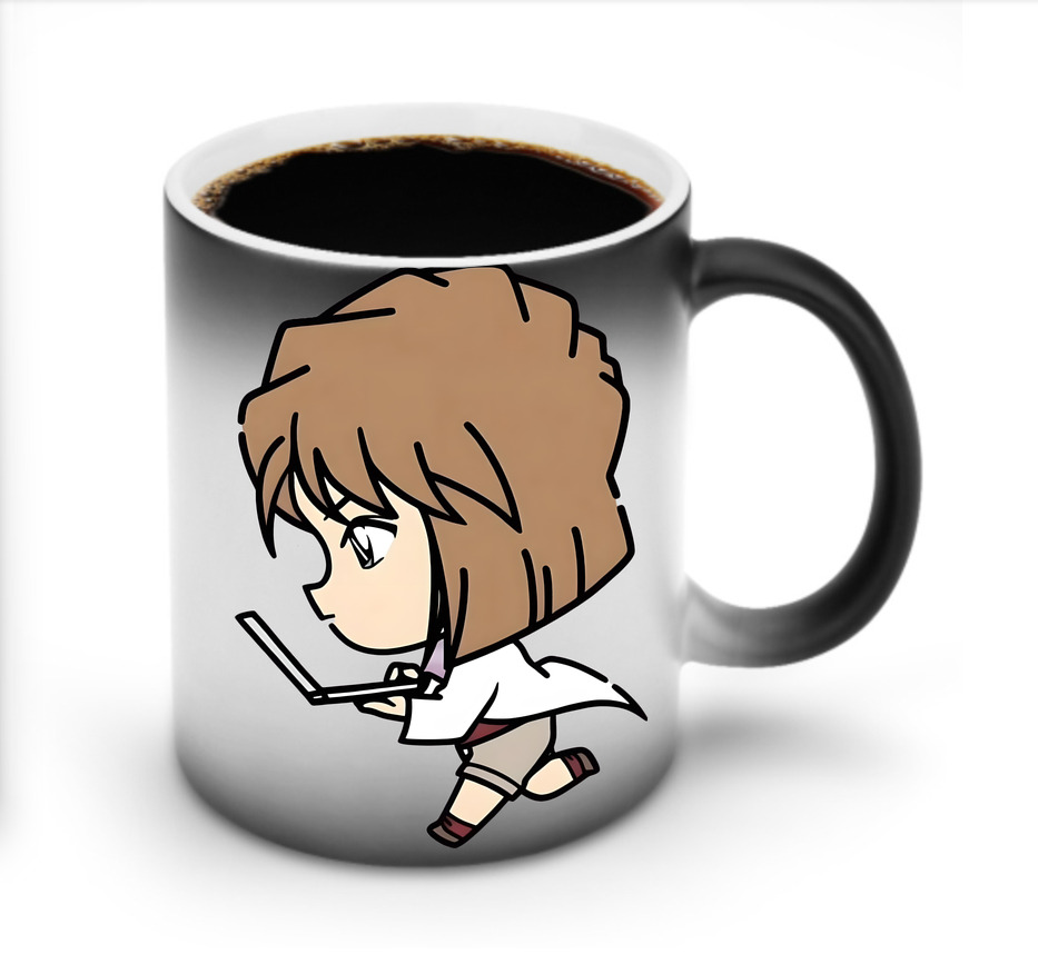 （画像用） 名探偵コナン 灰原 哀 はいばら あい Detective Conan Anita Hailey、Vi Graythorn Haibara Ai 温度変色マグカップ
