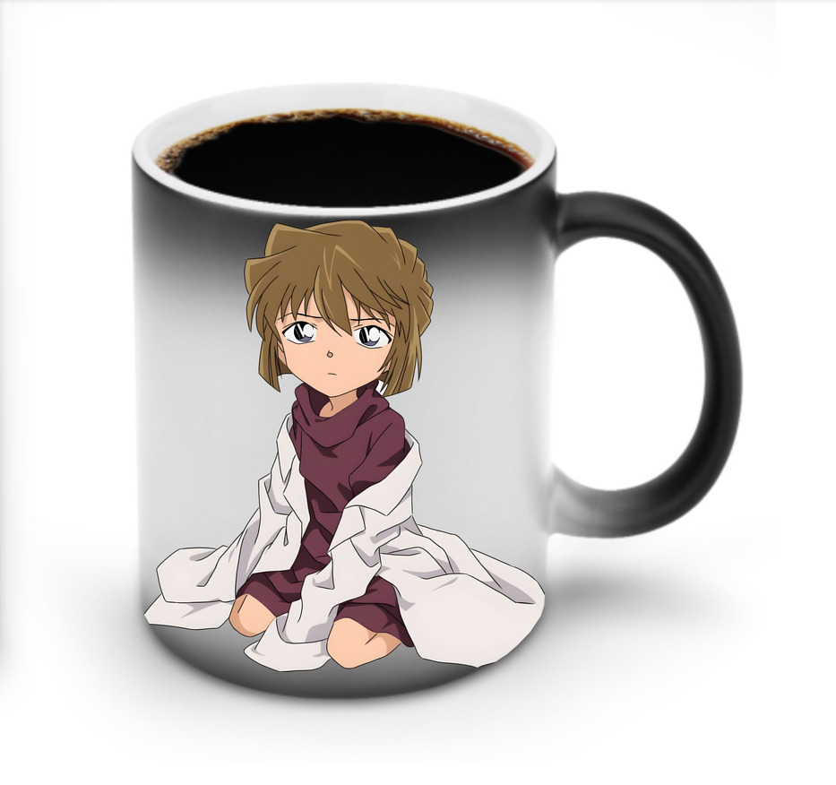 （画像用） 名探偵コナン 灰原 哀 はいばら あい Detective Conan Anita Hailey、Vi Graythorn Haibara Ai 温度変色マグカップ