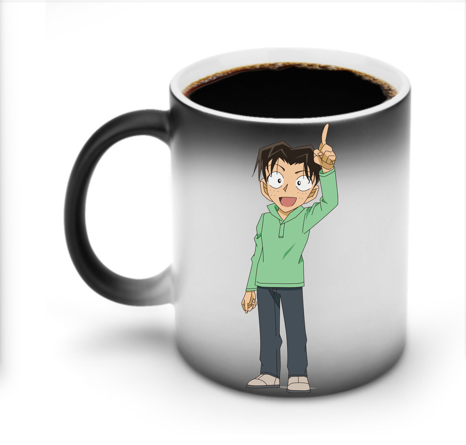 （画像用） 名探偵コナン 円谷 光彦 つぶらや みつひこ Detective Conan Mitch Tennyson 温度変色マグカップ
