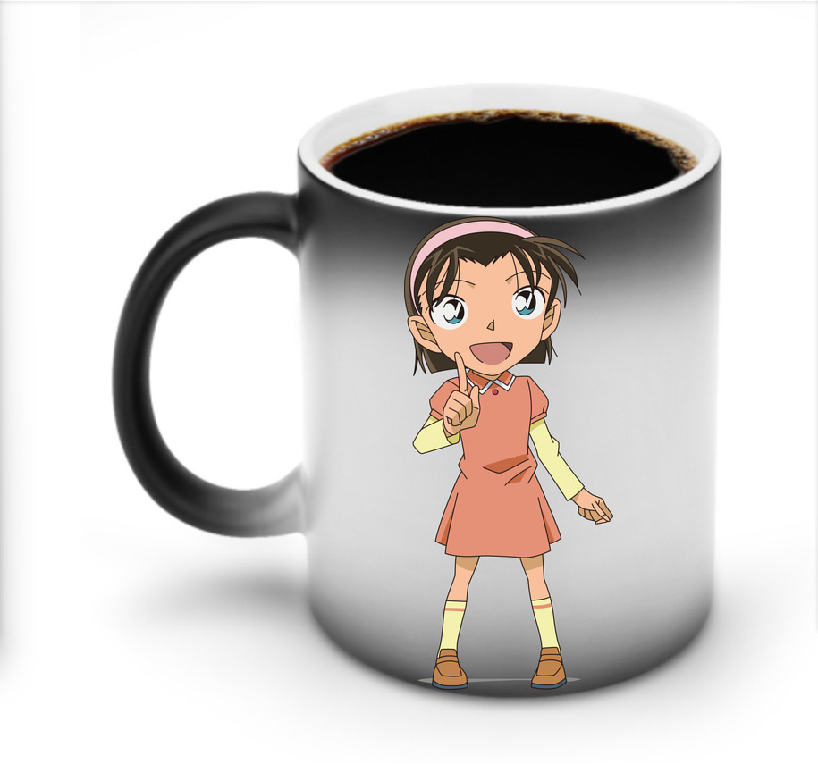 （画像用） 名探偵コナン 吉田 歩美 よしだ あゆみ Detective Conan my Yeager 温度変色マグカップ