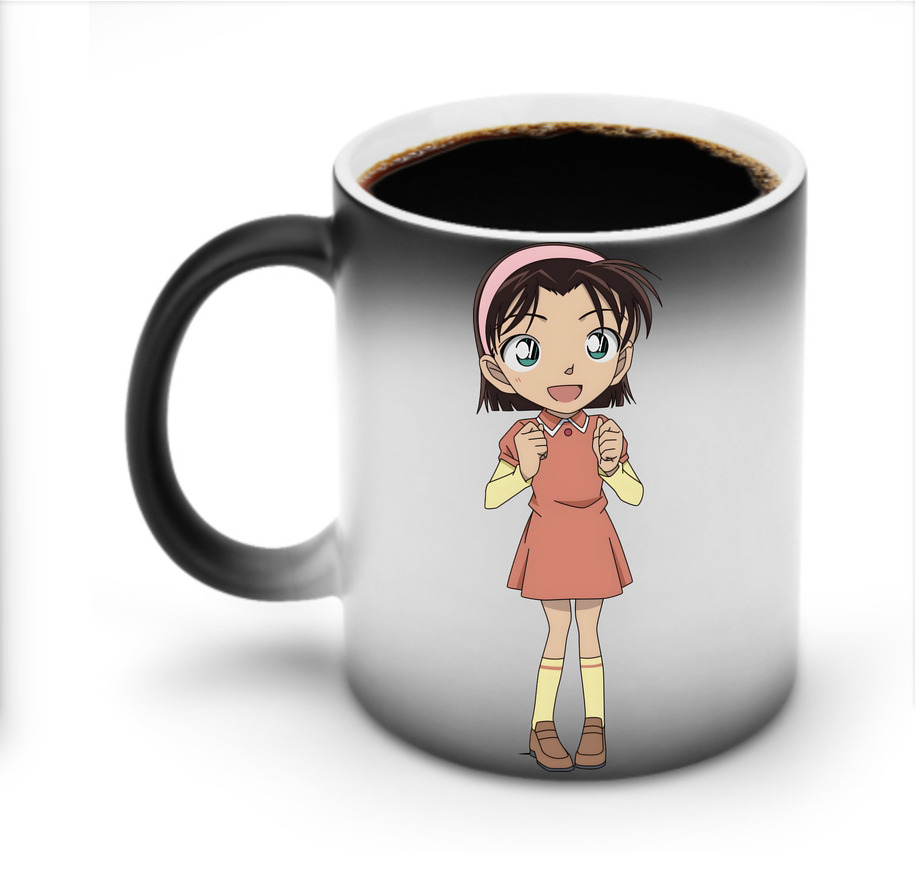 （画像用） 名探偵コナン 吉田 歩美 よしだ あゆみ Detective Conan my Yeager 温度変色マグカップ