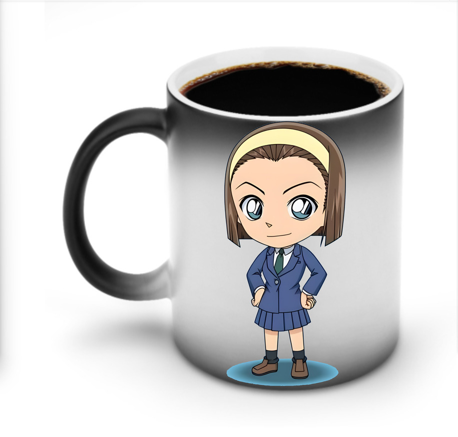 （画像用） 名探偵コナン 吉田 歩美 よしだ あゆみ Detective Conan my Yeager 温度変色マグカップ