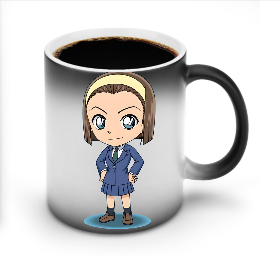 （画像用） 名探偵コナン 吉田 歩美 よしだ あゆみ Detective Conan my Yeager 温度変色マグカップ