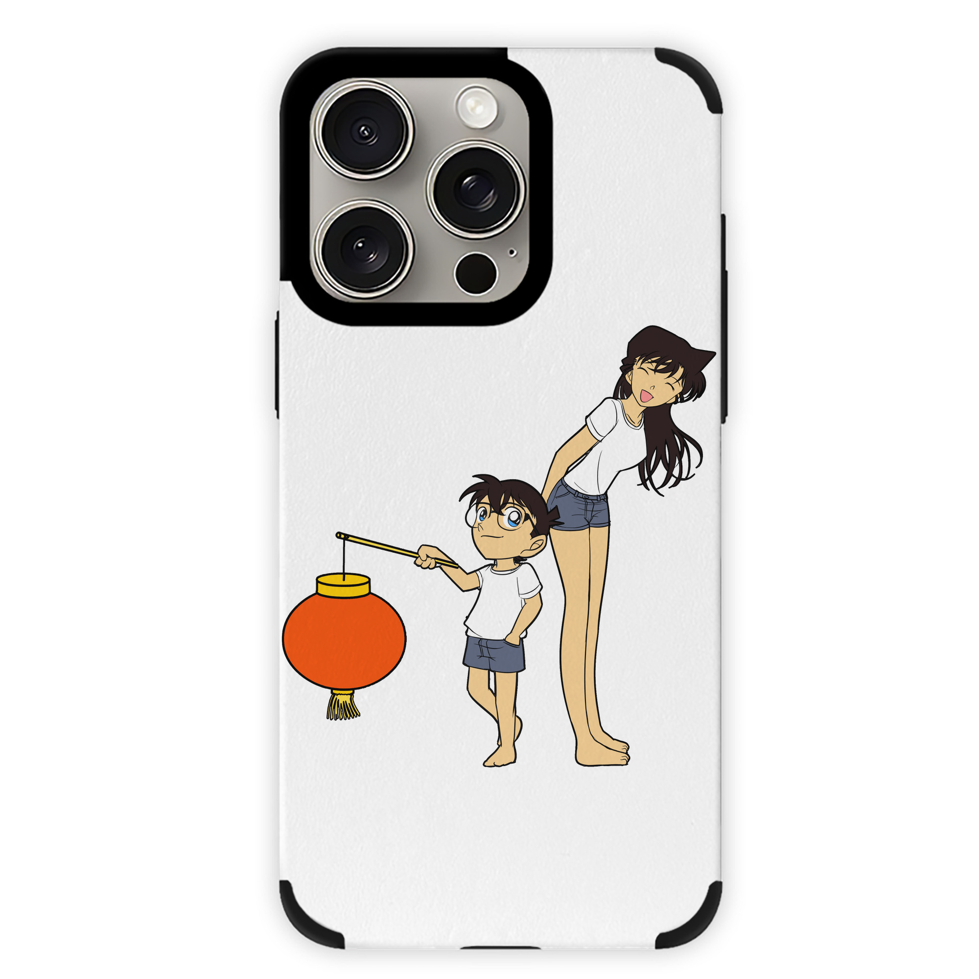 （画像用） 名探偵コナン 毛利 蘭 もうり らん、モーリ ラン Detective Conan Rachel Moore 【iPhone15ProMax対応】 PUレザー スマホケース 耐衝撃＆黄変防止